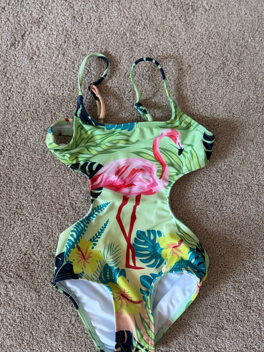 Pat Pat Girls size 3 One-Piece Swimsuit